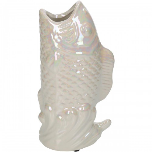 Βάζο ArteLibre Ψάρι Ιβουάρ Κεραμικό 11.5x7x21.5cm 05154185 Βάζο ArteLibre Ψάρι Ιβουάρ Κεραμικό 11.5x7x21.5cm 05154185