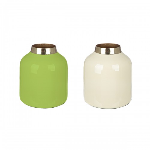 Βάζο "Roro" Μέταλλο Cream Πράσινο PU Pcs. Assorted H. 10 cm D. 85 cm 05161304 Διακόσμηση - Φως - Χαλιά Βάζο "Roro" Μέταλλο Cream Πράσινο PU Pcs. Assorted H. 10 cm D. 85 cm 05161304 Διακόσμηση - Φως - Χαλιά