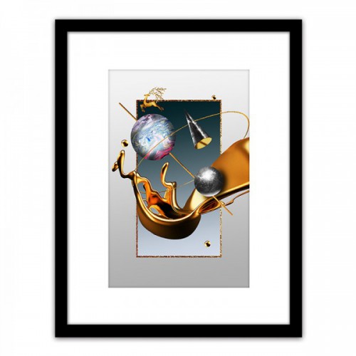 Πίνακας Σε Κορνίζα ArteLibre Πλαστικό 'Abstract' 35x45x1.8cm 14680087 Πίνακας Σε Κορνίζα ArteLibre Πλαστικό 'Abstract' 35x45x1.8cm 14680087