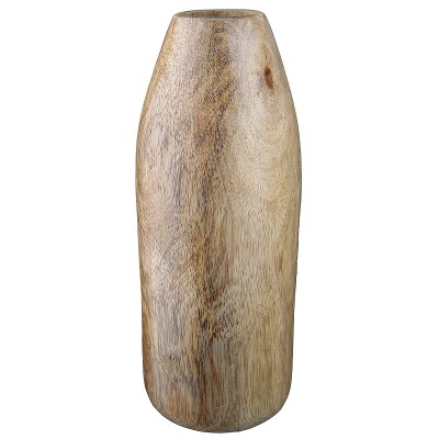 Βάζο ArteLibre Καφέ Ξύλο 18cm  05160656