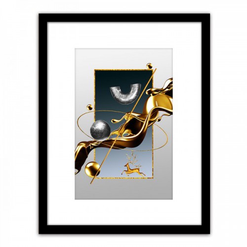 Πίνακας Σε Κορνίζα ArteLibre Πλαστικό 'Abstract' 35x45x1.8cm 14680088 Πίνακας Σε Κορνίζα ArteLibre Πλαστικό 'Abstract' 35x45x1.8cm 14680088