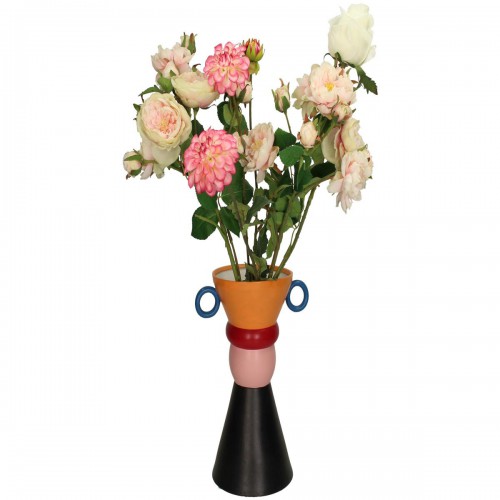 Βάζο ArteLibre Πολύχρωμο Πορσελάνη 19.2x14.2x27.5cm Διακόσμηση - Φως - Χαλιά