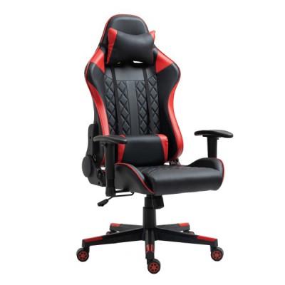 Καρέκλα Γραφείου ArteLibre Gaming ENNIS Κόκκινο-Μαύρο PVC 70x55x122-131cm 14730001 Καρέκλα Γραφείου ArteLibre Gaming ENNIS Κόκκινο-Μαύρο PVC 70x55x122-131cm 14730001