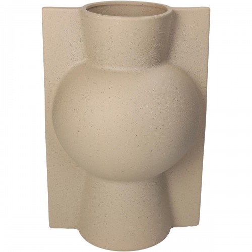 Βάζο ArteLibre Μπεζ Κεραμικό 20x18x28.5cm Διακόσμηση - Φως - Χαλιά