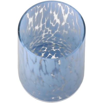 Βάζο ArteLibre Μπλε Γυαλί 14.5x14.5x19cm Διακόσμηση - Φως - Χαλιά Βάζο ArteLibre Μπλε Γυαλί 14.5x14.5x19cm Διακόσμηση - Φως - Χαλιά