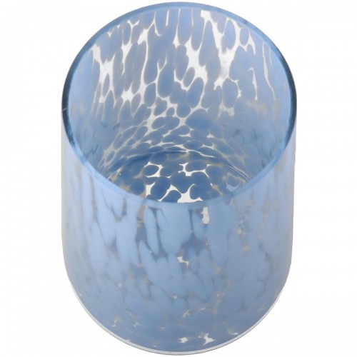 Βάζο ArteLibre Μπλε Γυαλί 14.5x14.5x19cm Διακόσμηση - Φως - Χαλιά Βάζο ArteLibre Μπλε Γυαλί 14.5x14.5x19cm Διακόσμηση - Φως - Χαλιά
