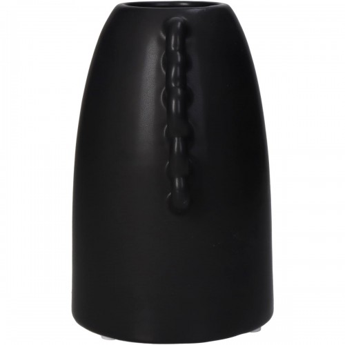 Βάζο ArteLibre Μαύρο Κεραμικό 14.3x11x17cm Διακόσμηση - Φως - Χαλιά Βάζο ArteLibre Μαύρο Κεραμικό 14.3x11x17cm Διακόσμηση - Φως - Χαλιά