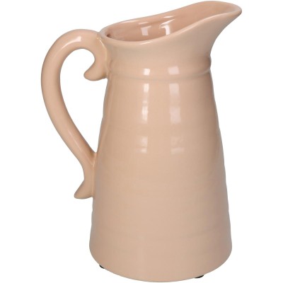 Βάζο ArteLibre Ροδακινί Κεραμικό 18x13.6x23.2cm Διακόσμηση - Φως - Χαλιά