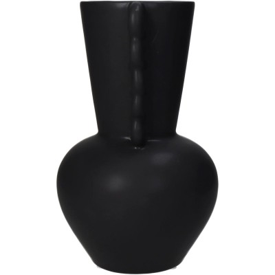 Βάζο ArteLibre Μαύρο Κεραμικό 13.7x13.7x22cm 05150606 Βάζο ArteLibre Μαύρο Κεραμικό 13.7x13.7x22cm 05150606