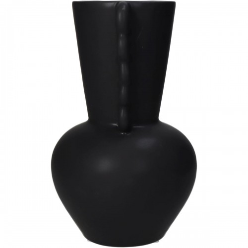 Βάζο ArteLibre Μαύρο Κεραμικό 13.7x13.7x22cm Διακόσμηση - Φως - Χαλιά