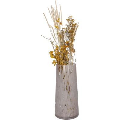 Βάζο ArteLibre Ροζ Γυαλί 12x12x25cm  05150130