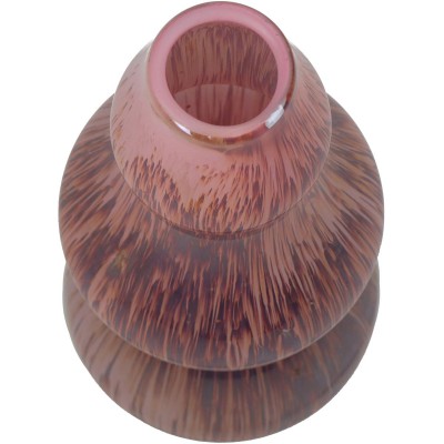 Βάζο ArteLibre Ροζ Γυαλί 10x10x22cm 05154932 Βάζο ArteLibre Ροζ Γυαλί 10x10x22cm 05154932