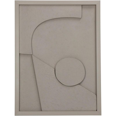 Διακοσμητικό Τοίχου ArteLibre Μπεζ Χαρτί 30x3x40cm  05155332