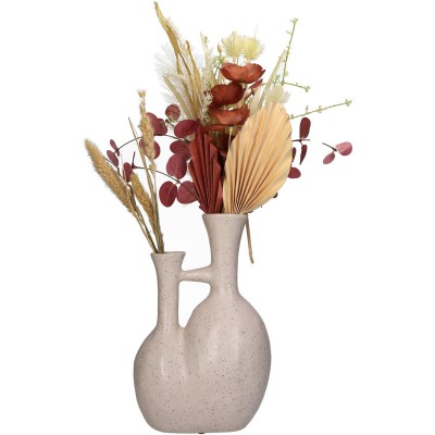 Βάζο ArteLibre Ιβουάρ Κεραμικό 19x11.5x29.5cm 05154613 Βάζο ArteLibre Ιβουάρ Κεραμικό 19x11.5x29.5cm 05154613