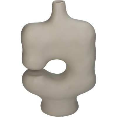Βάζο ArteLibre Ακανόνιστο Ιβουάρ Polyresin 19x8.8x29.5cm  05155213