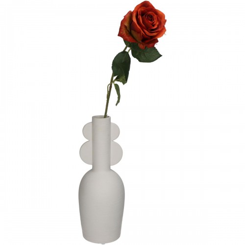 Βάζο ArteLibre Λευκό Πορσελάνη 10.6x10.6x28cm Διακόσμηση - Φως - Χαλιά