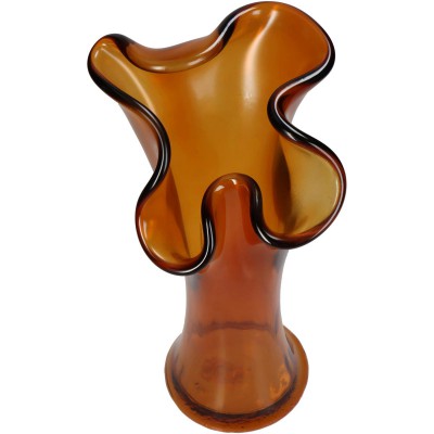Βάζο ArteLibre Amber Ανακυκλωμένο Γυαλί 20x20x30cm 05155959 Βάζο ArteLibre Amber Ανακυκλωμένο Γυαλί 20x20x30cm 05155959