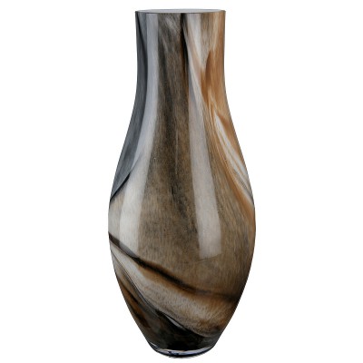 Βάζο ArteLibre Καφέ Γυαλί 40cm  05160083 Διακόσμηση - Φως - Χαλιά