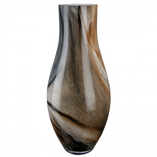 Βάζο ArteLibre Καφέ Γυαλί 40cm  05160083 Διακόσμηση - Φως - Χαλιά