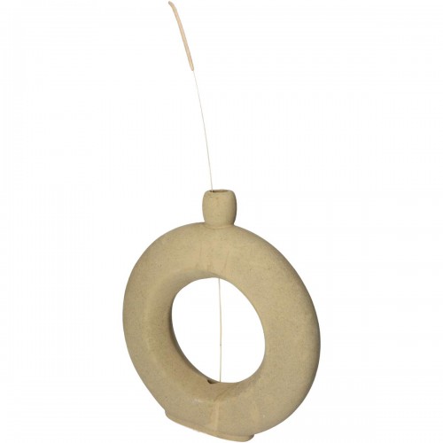 Βάζο ArteLibre Καφέ Κεραμικό 27x5.6x30.5cm Διακόσμηση - Φως - Χαλιά