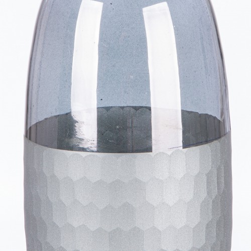 Βάζο μπουκαλιού "Canus" Γυάλινα Γκρι Ασημί 10X10X24Cm 10X10X24Cm 05161337 Διακόσμηση - Φως - Χαλιά Βάζο μπουκαλιού "Canus" Γυάλινα Γκρι Ασημί 10X10X24Cm 10X10X24Cm 05161337 Διακόσμηση - Φως - Χαλιά