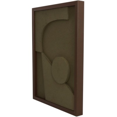 Διακοσμητικό Τοίχου ArteLibre Πράσινο Χαρτί 30x3x40cm 05155221 Διακοσμητικό Τοίχου ArteLibre Πράσινο Χαρτί 30x3x40cm 05155221