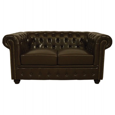 ΚΑΝΑΠΕΣ 2ΘΕΣΙΟΣ T.CHESTERFIELD HM3010.01 ΤΕΧΝΟΔΕΡΜΑ ΣΚΟΥΡΟ ΚΑΦΕ 155x90x73 εκ. ΚΑΝΑΠΕΣ 2ΘΕΣΙΟΣ T.CHESTERFIELD HM3010.01 ΤΕΧΝΟΔΕΡΜΑ ΣΚΟΥΡΟ ΚΑΦΕ 155x90x73 εκ.