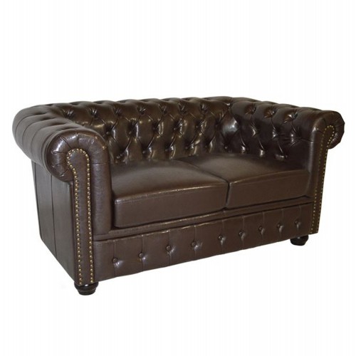 ΚΑΝΑΠΕΣ 2ΘΕΣΙΟΣ T.CHESTERFIELD HM3010.01 ΤΕΧΝΟΔΕΡΜΑ ΣΚΟΥΡΟ ΚΑΦΕ 155x90x73 εκ. Σαλόνι ΚΑΝΑΠΕΣ 2ΘΕΣΙΟΣ T.CHESTERFIELD HM3010.01 ΤΕΧΝΟΔΕΡΜΑ ΣΚΟΥΡΟ ΚΑΦΕ 155x90x73 εκ. Σαλόνι