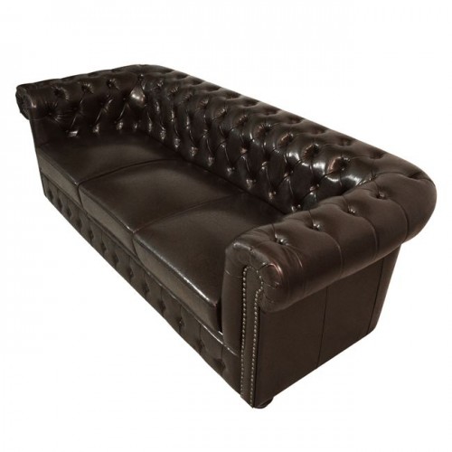 ΚΑΝΑΠΕΣ 3ΘΕΣΙΟΣ T.CHESTERFIELD HM3009.01 ΤΕΧΝΟΔΕΡΜΑ ΣΚΟΥΡΟ ΚΑΦΕ 208x90x73Υ εκ. Σαλόνι ΚΑΝΑΠΕΣ 3ΘΕΣΙΟΣ T.CHESTERFIELD HM3009.01 ΤΕΧΝΟΔΕΡΜΑ ΣΚΟΥΡΟ ΚΑΦΕ 208x90x73Υ εκ. Σαλόνι