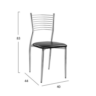 ΣΕΤ ΚΑΡΕΚΛΑ ELVIRA HM0025.02 ΜΕ ΚΑΘΙΣΜΑ ΑΠΟ ΜΑΥΡΟ PU 40X44X83 εκ. ΣΕΤ ΚΑΡΕΚΛΑ ELVIRA HM0025.02 ΜΕ ΚΑΘΙΣΜΑ ΑΠΟ ΜΑΥΡΟ PU 40X44X83 εκ.