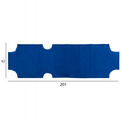 ΠΑΝΙ TEXTILENE 600gr/m2 2X1 ΑΝΤΑΛΛΑΚΤΙΚΟ ΞΑΠΛΩΣΤΡΑΣ HM5072.01 ΜΠΛΕ 200x62 εκ. Θαλάσσης – Παραλίας – Camping