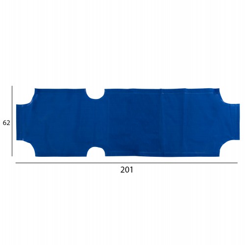 ΠΑΝΙ TEXTILENE 600gr/m2 2X1 ΑΝΤΑΛΛΑΚΤΙΚΟ ΞΑΠΛΩΣΤΡΑΣ HM5072.01 ΜΠΛΕ 200x62 εκ. Θαλάσσης – Παραλίας – Camping