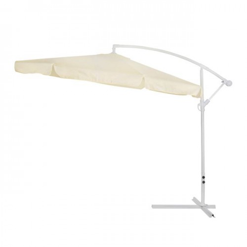 ΟΜΠΡΕΛΑ ΚΡΕΜΑΣΤΗ NOBLE Φ300x237cm. ΣΤΡΟΓΓΥΛΗ ΣΕ ΒΑΣΗ ΜΕ 4 ΠΟΔΙΑ HM6008 Εξωτερικού Χώρου