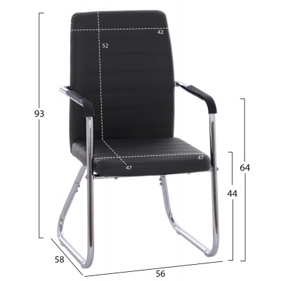 ΣΕΤ ΠΟΛΥΘΡΟΝΑ DALEY HM1021.01 ΜΕ ΜΠΡΑΤΣΑ ΜΑΥΡΟ PU 56x58x93 εκ. ΣΕΤ ΠΟΛΥΘΡΟΝΑ DALEY HM1021.01 ΜΕ ΜΠΡΑΤΣΑ ΜΑΥΡΟ PU 56x58x93 εκ.