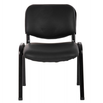 ΚΑΡΕΚΛΑ JANISHA HM1010.01 ΜΕ ΔΕΡΜΑΤΙΝΗ PU ΜΑΥΡΟ 54x59x78 εκ. Έπιπλα Γραφείου