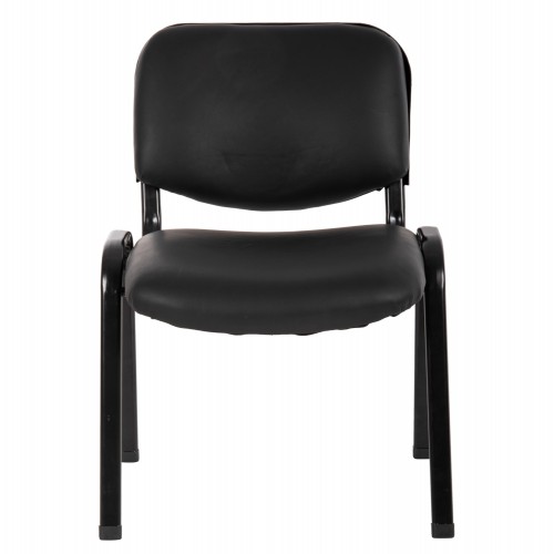 ΚΑΡΕΚΛΑ JANISHA HM1010.01 ΜΕ ΔΕΡΜΑΤΙΝΗ PU ΜΑΥΡΟ 54x59x78 εκ. Έπιπλα Γραφείου