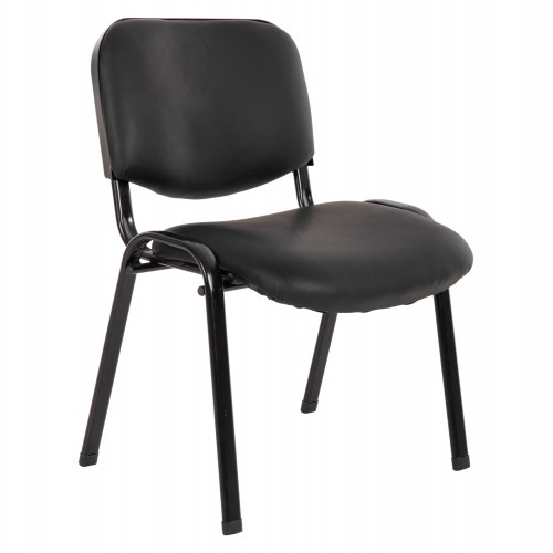 ΚΑΡΕΚΛΑ JANISHA HM1010.01 ΜΕ ΔΕΡΜΑΤΙΝΗ PU ΜΑΥΡΟ 54x59x78 εκ. Έπιπλα Γραφείου