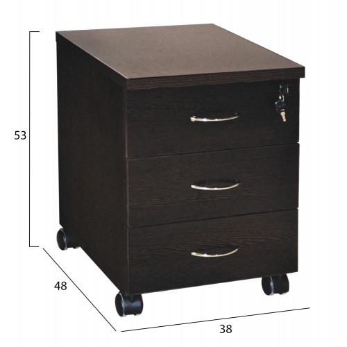 ΣΥΡΤΑΡΙΕΡΑ ΓΡΑΦΕΙΟΥ ΕΠΑΓΓΕΛΜΑΤΙΚΗ CAITLYN HM2011.02 WENGE ΜΕ 3ΣΥΡΤΑΡΙΑ 38X48X53cm Έπιπλα Γραφείου ΣΥΡΤΑΡΙΕΡΑ ΓΡΑΦΕΙΟΥ ΕΠΑΓΓΕΛΜΑΤΙΚΗ CAITLYN HM2011.02 WENGE ΜΕ 3ΣΥΡΤΑΡΙΑ 38X48X53cm Έπιπλα Γραφείου