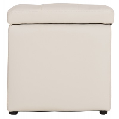 ΣΚΑΜΠΟ ΜΕ ΑΠΟΘΗΚΕΥΤΙΚΟ ΧΩΡΟ PU ΛΕΥΚΟ CUBE HM224.02 36,5x36,5x36Υεκ. Σαλόνι ΣΚΑΜΠΟ ΜΕ ΑΠΟΘΗΚΕΥΤΙΚΟ ΧΩΡΟ PU ΛΕΥΚΟ CUBE HM224.02 36,5x36,5x36Υεκ. Σαλόνι