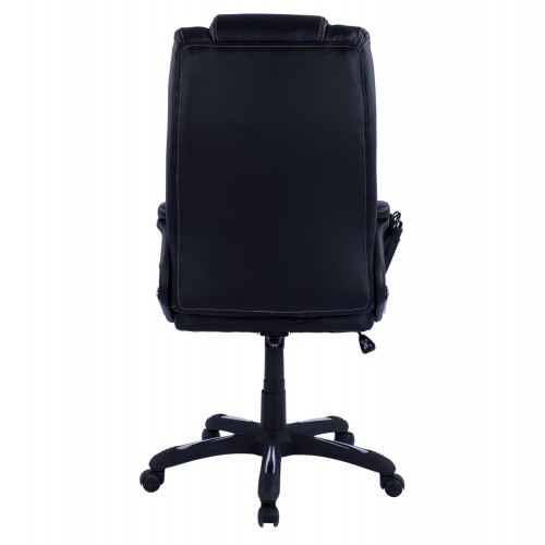 ΚΑΡΕΚΛΑ ΓΡΑΦΕΙΟΥ THORIN HM1050.01 ΜΕ MASSAGE ΜΑΥΡΗ HOMEMARKT 62x70x127Y εκ. Έπιπλα Γραφείου