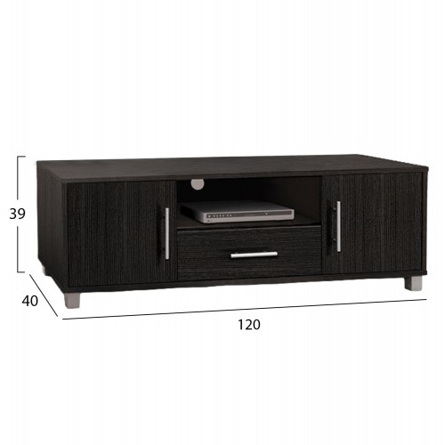 ΕΠΙΠΛΟ ΤΗΛΕΟΡΑΣΗΣ MACIE ΜΕΛΑΜΙΝΗΣ HM2203.01 ZEBRANO 120x40x39Y εκ. Σαλόνι ΕΠΙΠΛΟ ΤΗΛΕΟΡΑΣΗΣ MACIE ΜΕΛΑΜΙΝΗΣ HM2203.01 ZEBRANO 120x40x39Y εκ. Σαλόνι