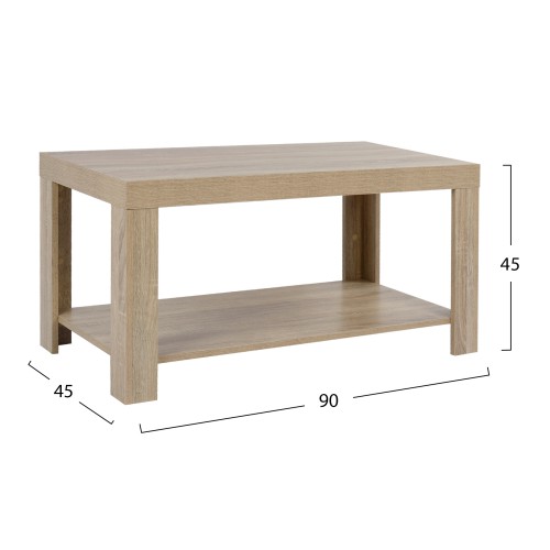 ΤΡΑΠΕΖΙ ΣΑΛΟΝΙΟΥ ΜΕΛΑΜΙΝΗΣ ALAYNA HM2207.02 SONAMA 90X45X45 εκ. Σαλόνι ΤΡΑΠΕΖΙ ΣΑΛΟΝΙΟΥ ΜΕΛΑΜΙΝΗΣ ALAYNA HM2207.02 SONAMA 90X45X45 εκ. Σαλόνι