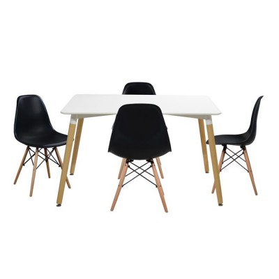 ΣΕΤ ΤΡΑΠΕΖΑΡΙΑ 5Τ ΤΡΑΠΕΖΙ MINIMAL 120x80x73 cm-TWIST ΜΑΥΡΕΣ HM10080.02 ΣΕΤ ΤΡΑΠΕΖΑΡΙΑ 5Τ ΤΡΑΠΕΖΙ MINIMAL 120x80x73 cm-TWIST ΜΑΥΡΕΣ HM10080.02