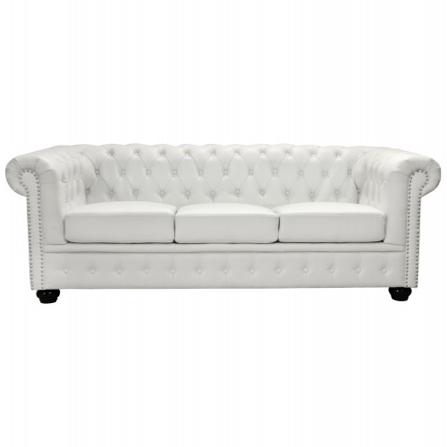 ΚΑΝΑΠΕΣ 3ΘΕΣΙΟΣ T.CHESTERFIELD HM3009.02 ΤΕΧΝΟΔΕΡΜΑ ΛΕΥΚΟ ΜΑΤ 208x90x73 εκ. ΚΑΝΑΠΕΣ 3ΘΕΣΙΟΣ T.CHESTERFIELD HM3009.02 ΤΕΧΝΟΔΕΡΜΑ ΛΕΥΚΟ ΜΑΤ 208x90x73 εκ.