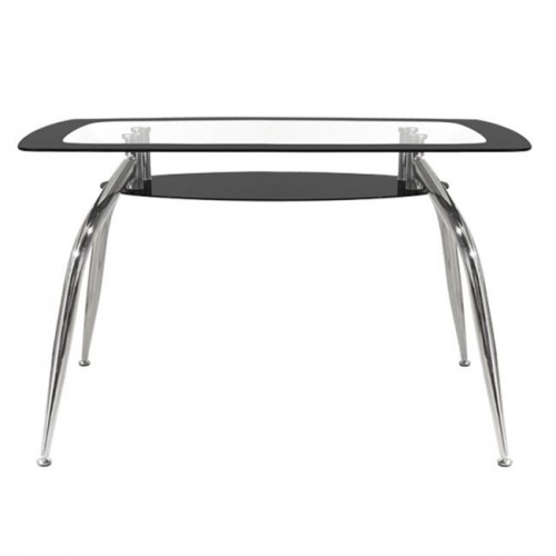 ΤΡΑΠΕΖΙ NORRIS 120Χ75Χ75ΕΚ HM0086.02 ΓΥΑΛΙΝΟ ΜΑΥΡΟ ΤΡΑΠΕΖΙ NORRIS 120Χ75Χ75ΕΚ HM0086.02 ΓΥΑΛΙΝΟ ΜΑΥΡΟ