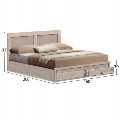 ΚΡΕΒΑΤΙ CAPRI HM312.02 ΜΕ 2 ΣΥΡΤΑΡΙΑ SONAMA ΓΙΑ ΣΤΡΩΜΑ 150X200εκ. Υπνοδωμάτιο ΚΡΕΒΑΤΙ CAPRI HM312.02 ΜΕ 2 ΣΥΡΤΑΡΙΑ SONAMA ΓΙΑ ΣΤΡΩΜΑ 150X200εκ. Υπνοδωμάτιο