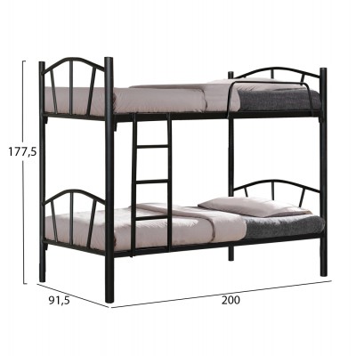 ΚΟΥΚΕΤΑ ΚΡΕΒΑΤΙ ΜΕΤΑΛΛΙΚΗ FLOOR HM328.01 90x190 εκ. Παιδικό δωμάτιο ΚΟΥΚΕΤΑ ΚΡΕΒΑΤΙ ΜΕΤΑΛΛΙΚΗ FLOOR HM328.01 90x190 εκ. Παιδικό δωμάτιο
