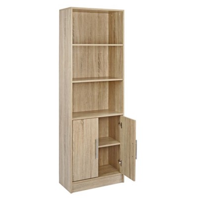 ΒΙΒΛΙΟΘΗΚΗ ΜΕΛΑΜΙΝΗΣ ENSLEY HM2027.02 SONAMA 60X30X180 εκ. Έπιπλα Γραφείου ΒΙΒΛΙΟΘΗΚΗ ΜΕΛΑΜΙΝΗΣ ENSLEY HM2027.02 SONAMA 60X30X180 εκ. Έπιπλα Γραφείου