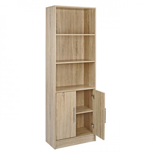 ΒΙΒΛΙΟΘΗΚΗ ΜΕΛΑΜΙΝΗΣ ENSLEY HM2027.02 SONAMA 60X30X180 εκ. Έπιπλα Γραφείου ΒΙΒΛΙΟΘΗΚΗ ΜΕΛΑΜΙΝΗΣ ENSLEY HM2027.02 SONAMA 60X30X180 εκ. Έπιπλα Γραφείου