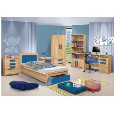 ΚΡΕΒΑΤΙ ΜΕ ΣΥΡΤΑΡΙ PLAYROOM HM330.01 SONAMA-ΣΙΕΛ 90Χ190εκ. Παιδικό δωμάτιο